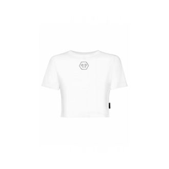 Philipp Plein Mujer, Camisetas, Blanco, Talla: M
