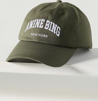 Anine Bing New York 100% Cotton Baseball Cap