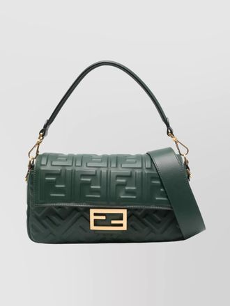 Fendi medium baguette tote bag with iconic motif