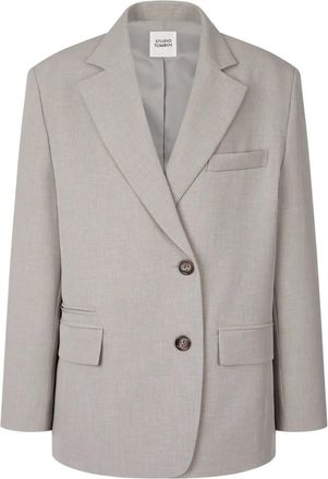 STUDIO TOMBOY Blazer monopetto - Grigio