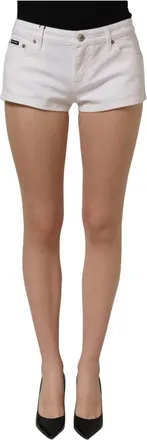 Dolce & Gabbana Donna, Pantaloncini, Bianco, S, new