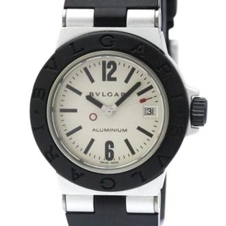 Bulgari Pre-owned Watches, female, Multicolor, Size: ONE SIZE Pre-owned Aluminium Al29Ta Wristwatch