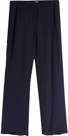 Serena Bute Navy Trousers with Contrast Stitching Size M