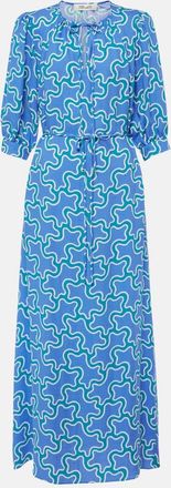 Diane Von Fürstenberg Drogo printed maxi dress