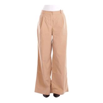 K-Way Broeken, Dames, Beige, L, Wijde broek