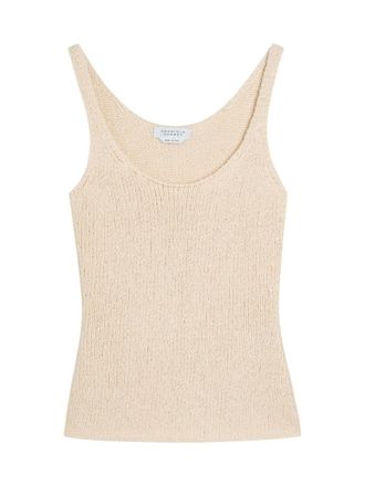 Gabriela Hearst Galena Cashmere-knit Tank top - Ivory - S (UK8-10 / S)