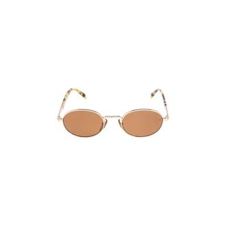 Eyewear by David Beckham Accessoires, Heren, Geel, ONE Size, Ovale Zonnebril