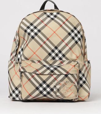 Burberry Zaino in nylon check Burberry con patch EKD