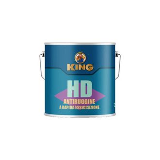 King 5 X Antiruggine Rapida Essiccazione H-d 2,5 L Grigio