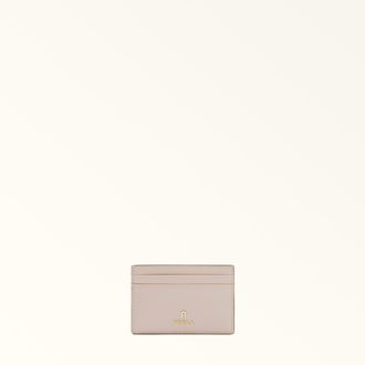 Furla Camelia Card Case Corolla Pink Soft Calf Leather Woman
