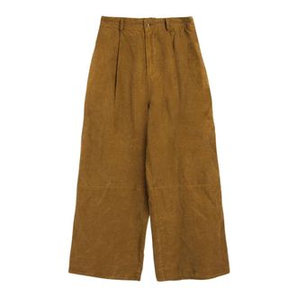 Ymc You Must Create Wide Trousers, male, Orange, Size: W34 Drop Out Trouser