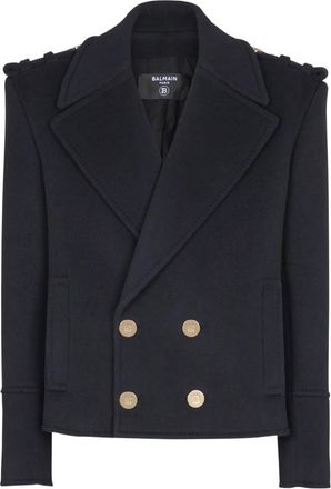 Balmain Giacca Crop-Uomo