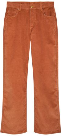 B Sides Bec Straight-leg Corduroy Jeans - Brown - 27 (W27 / UK8-10 / S)