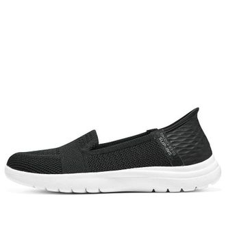 Skechers (WMNS) Skechers On-The-Go Flex-Serene Slip-Ins Black White 136541-BKW