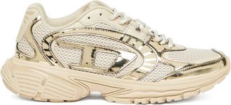 Diesel Sneakers met vlakken - Goud