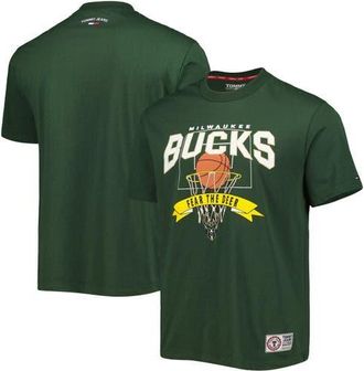 Tommy Jeans Mens Tommy Jeans Hunter Green Milwaukee Bucks Tim Backboard T-Shirt at Nordstrom, Size Xx-Large
