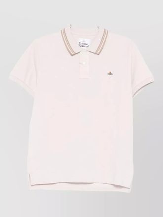 Vivienne Westwood polo shirt straight cut short sleeves collar
