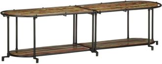 vidaXL Tv Cabinet 160x42x40 cm Solid Wood Reclaimed Vidaxl