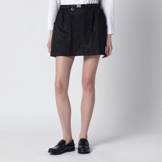 Prada Black Re-Nylon mini skirt