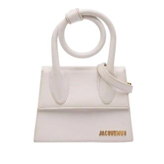 Jacquemus Pre-owned Mini Bags, female, White, Size: ONE SIZE Pre-owned Leather Mini Bag