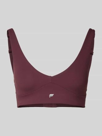Fabletics BH mit Logo und Hakenverschluss in Bordeaux, Gr&ouml;&szlig;e XL