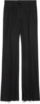 Balenciaga Dames, Broeken, Zwart, Maat: XS Wol