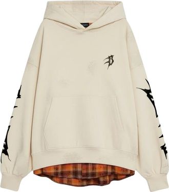 Barrow Hoodie - Heren - Hoodies - Beige - M - Katoen - Hoodies & sweatvesten