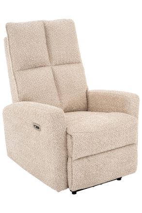 Livetastic Relaxsessel, Beige, Metall, Textil, 75x110x88 cm, Relaxfunktion, Wohnzimmer, Sessel, Relaxsessel