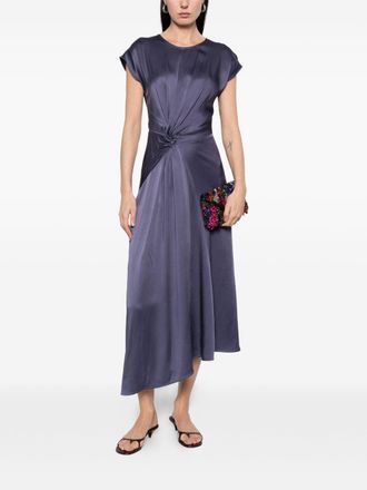 Victoria Beckham Midi Dress - Blue