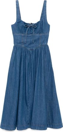 Reformation Abito midi Balia - Blu