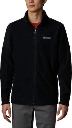 Columbia Basin Trail III Jacket Mens Black Fleece Long Sleeve Full Zip MOT13