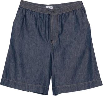 Loewe Denim Shorts - Heren - Denim shorts - Blauw - L - Denim - Korte Broeken