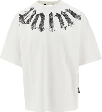 Palm Angels Neck logo Loose Fit T-shirt Man XL