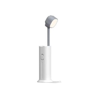 OEM Power Bank Blanco Con Peque&ntilde;a L&aacute;mpara Led Escritorio Port&aacute;til Para Estudio Y Lectura Hogar 5000mah