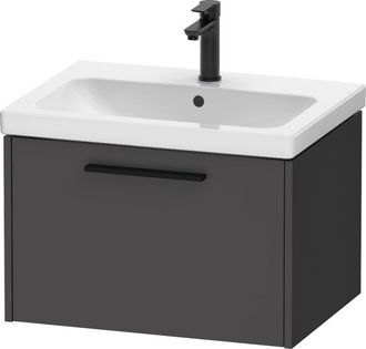 Duravit Duravit - D-code Mueble Bajo Lavabo, 1 Caj&oacute;n, 634x460mm, Con