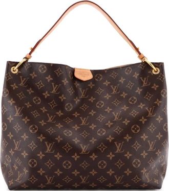 Louis Vuitton Graceful canvas MM tas met monogram - Bruin