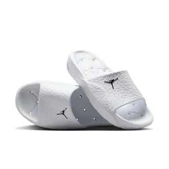 Nike Jordan Mens Jordan Franchise Shower Slides in White | HQ2163-100