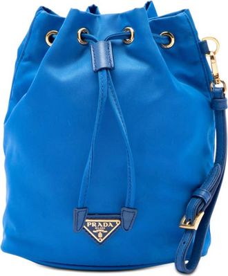 Prada Pre-owned Prada Tessuto Drawstring Pouch Ladies HNPUNT64QE3ZRX9T