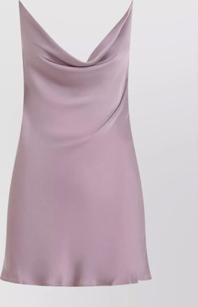 Y / Project draped round neck slip dress with invisible straps