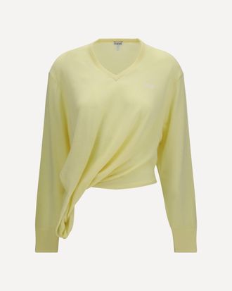 Loewe Wool Sweater with logo Female M