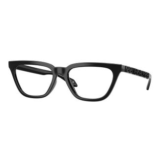 Versace Eyeglasses Cat Eye Full Rim, Peach Frame And Clear Demo Lenses Lens Ve3352U5322