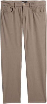 BOSS Delaware Slim Fit Five Pocket Pants in Iconic Camel at Nordstrom Rack, Size 38 X 32