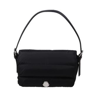 Moncler Caradoc Baguette Tas - Dames - Tassen - Zwart - Maat: ONE Size Katoen