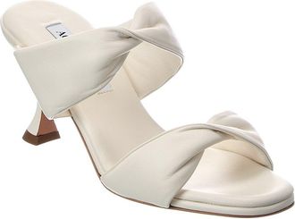 Aquazzura Twist 75 Leather Sandal