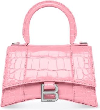 Balenciaga XS Hourglass Top Handle Bag