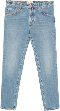 Jacob Cohen embroidered-pocket jeans - Blue
