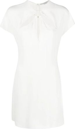 Stella McCartney Elegante Jurk - Dames - Korte kleedjes - Wit - M - Kleedjes