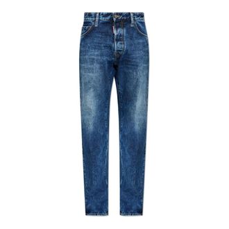 Dsquared2 Straight Jeans, male, Blue, Size: 3XL 70s Jeans