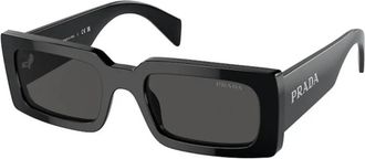 Prada PR A07S Zonnebril - unisex - Zonnebrillen - Zwart - 52 MM - Accessoires