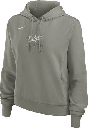 Nike Los Angeles Dodgers Performance One Nike Womens Dri-FIT MLB Pullover Hoodie in Brown | 02OYN05KLD-5HW